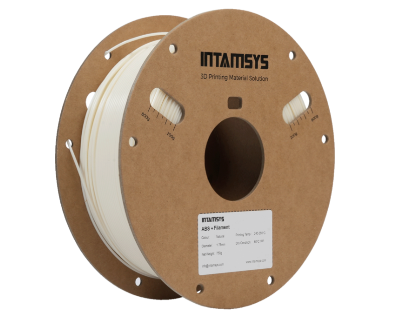 INTAMSYS ABS + 3D printing filament.