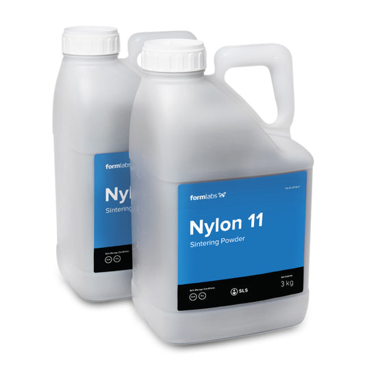 Nylon 11 powder container. 