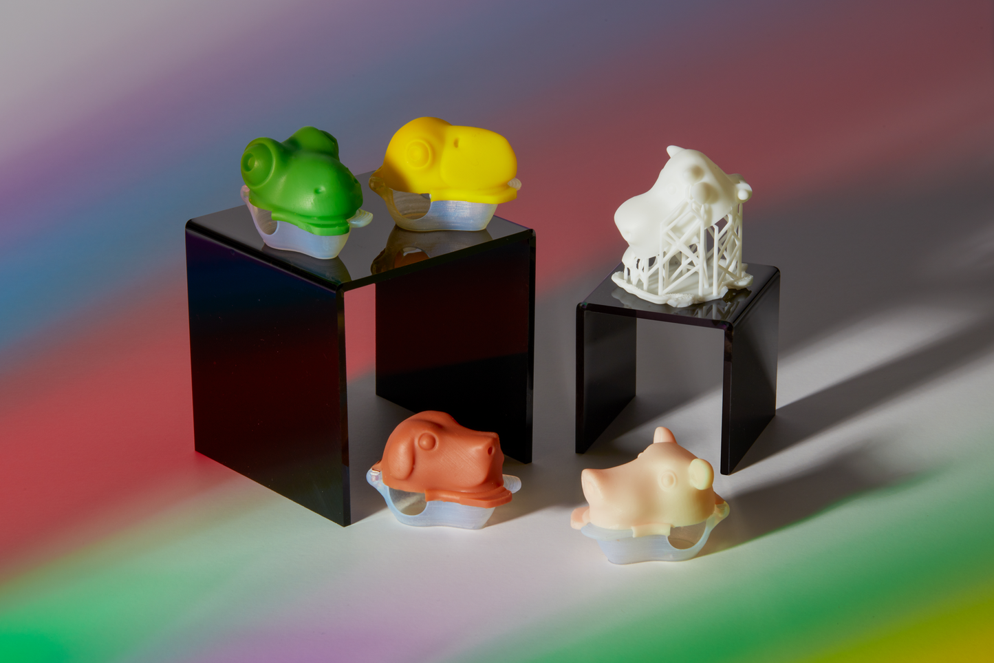 Example of color kit resin colors. Shop additive manufacturing printers, resins and accessories | eacadditive.com.
