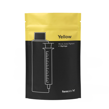 Yellow syringe. Shop additive manufacturing printers, resins and accessories | eacadditive.com.