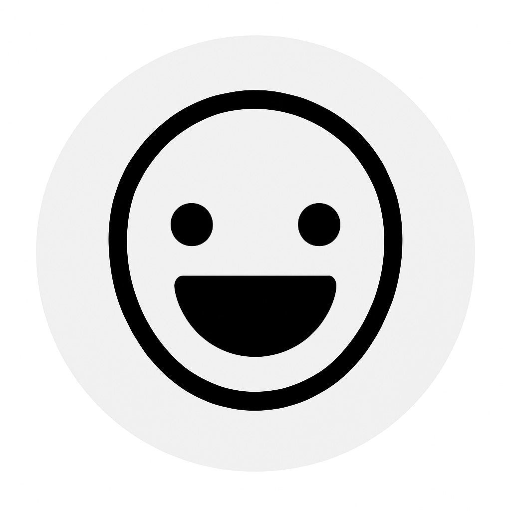 Smiling icon